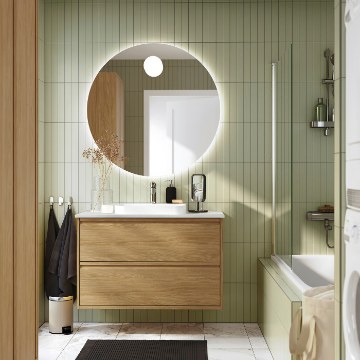 ІКЕА Умивальник і шафа з висувними ящиками ÄNGSJÖN / BACKSJÖN, 396.295.80 - Home Club