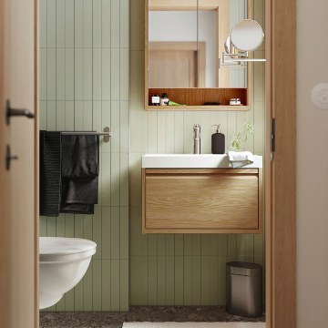 ІКЕА Шафка під умивальник із шухлядою ÄNGSJÖN / BACKSJÖN, 396.295.75 - Home Club