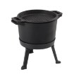 Chomik Чугунный Охотничий Котел «3 в 1», 8 л, 27 × 18 см, BBQ5930 - Home Club, изображение 7
