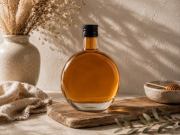 Chomik Пляшка Oval об'ємом 250 мл з металевою кришкою діаметром 28 мм, SIN3684 - Home Club