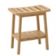 BackHome Living Бамбуковая Табуретка С Полкой 39,5 × 25 × 46 См, LOF8728 - Home Club