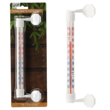 Garden Line Термометр для окна 21 x 7,5 x 2 см, MAK2931 - Home Club