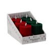 Chomik Свічка Led З Велюру 7,5 × 13,5 См Червона/Зелена, LED9930 - Home Club, зображення 6