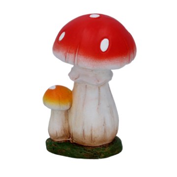 Garden Line Садовая Фигурка — Два Гриба 9,8 × 9,8 × 17,5 См, GOT5686 - Home Club
