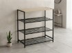 Chomik 4-Ярусный Стеллаж 60 x 30 x 63,5 См, LOF1203 - Home Club