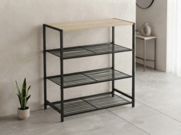 Chomik 4-Ярусный Стеллаж 60 x 30 x 63,5 См, LOF1203 - Home Club