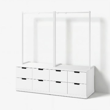 ИКЕА Комод NORDLI НОРДЛИ, 492.952.08 - Home Club