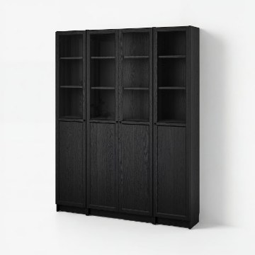 ИКЕА Комбинация стеллажей drz panel BILLY БИЛЛИ / OXBERG ОКСБЕРГ, 494.835.44 - Home Club