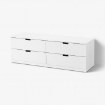 ИКЕА Комод NORDLI НОРДЛИ, 492.394.96 - Home Club