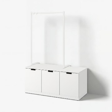 ИКЕА Комод NORDLI НОРДЛИ, 392.951.38 - Home Club