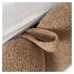 Mebel Elite Кровать 160x200 «Анкара» с ящиком для хранения, коричневая, с текстурой «букле», ME.ANKARA/160/BR/TB/LOZZPOJ - Home Club, изображение 9