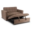 Mebel Elite Розкладне крісло Corra для сну, коричневе, з тканини «букле», ME.CORRA/BR/TB/SOF - Home Club, зображення 5