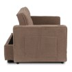 Mebel Elite Розкладне крісло Corra для сну, коричневе, з тканини «букле», ME.CORRA/BR/TB/SOF - Home Club, зображення 6