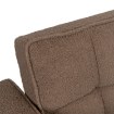 Mebel Elite Розкладне крісло Corra для сну, коричневе, з тканини «букле», ME.CORRA/BR/TB/SOF - Home Club, зображення 9