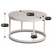 Mebel Elite Набор столиков Nelly Max «Кашмир», ME.NELLYMAX/KASZ/L - Home Club, изображение 7