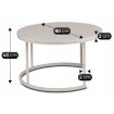 Mebel Elite Набор столиков Nelly Max «Кашмир», ME.NELLYMAX/KASZ/L - Home Club, изображение 8