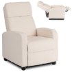 Mebel Elite Раскладной кресло Danny кремового цвета из букле, ME.DANNY/KR/TB/FW - Home Club