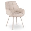 Mebel Elite Обертовий стілець Mond кремового кольору, ME.MOND/KR/KASZ/T/K - Home Club, зображення 3