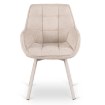 Mebel Elite Обертовий стілець Mond кремового кольору, ME.MOND/KR/KASZ/T/K - Home Club, зображення 4
