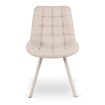 Mebel Elite Стілець Naya, бежевий, ME.NAYA/KR/KASZ/T/K - Home Club, зображення 3