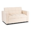 Mebel Elite Раскладной диван Corra для сна, бежевый, из ткани «букле», ME.CORRA/BZ/TB/SOF - Home Club