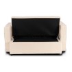Mebel Elite Раскладной диван Corra для сна, бежевый, из ткани «букле», ME.CORRA/BZ/TB/SOF - Home Club, изображение 9
