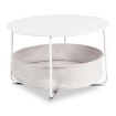 Mebel Elite Столик Dora, белый/бежевый, ME.DORA/B/BZ/L - Home Club