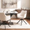 Mebel Elite Вращающееся кресло Baja кремового цвета из ткани «букле», ME.BAJA/KR/CZ/TB/K - Home Club, изображение 2
