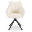 Mebel Elite Вращающееся кресло Baja кремового цвета из ткани «букле», ME.BAJA/KR/CZ/TB/K - Home Club, изображение 4