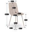 Mebel Elite Стул Sal, бежевый/кашмир, ME.SAL/KR/KASZ/T/K - Home Club, изображение 6