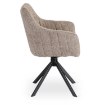 Mebel Elite Вращающееся кресло Baja, коричневое, с тканью «букле», ME.BAJA/BR/CZ/TB/K - Home Club, изображение 5