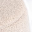 Mebel Elite Мягкий пуф Carnos, бежевый, из ткани «букле», ME.CARNOS/BZ/TB/PUF - Home Club, изображение 4