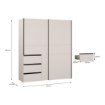 Forte Шафа для одягу, W2QS823E71-U60 - Home Club, зображення 22