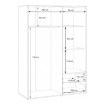 Forte Шафа для одягу, MKSS833-Q331 - Home Club, зображення 9