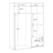 Forte Шафа для одягу, MKSS833-Q331 - Home Club, зображення 21