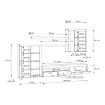 Forte Комплект мебели L, ZMBM01LB-Q224 - Home Club, изображение 11