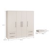 Forte Шафа для одягу, MKSS841-U60 - Home Club, зображення 9