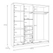 Forte Шафа для одягу P, FQSS942R-Q169 - Home Club, зображення 26