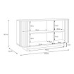 Forte Комод, FOSK235-D108 - Home Club, зображення 19
