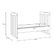 Forte Дитяче ліжечко, PNTL1075-Q214 - Home Club, зображення 10