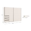Forte Шафа для одягу, W2QS52331-U60 - Home Club, зображення 7