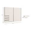 Forte Шафа для одягу, W2QS52331-U60 - Home Club, зображення 17