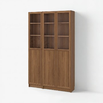 ИКЕА Комбинация стеллажей drz panel BILLY БИЛЛИ / OXBERG ОКСБЕРГ, 295.818.47 - Home Club