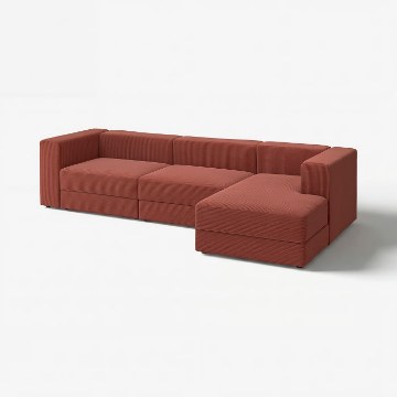 ИКЕА 4-местный модульный диван с шезлонгом JÄTTEBO, 696.083.50 - Home Club