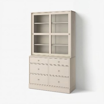 ИКЕА Комбинация со стеклянными дверями HAVSTA ХАВСТА, 695.974.60 - Home Club