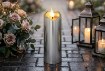 Chomik Свеча Led 5 x 15,5 см, золотая / серебряная, LED5505 - Home Club, изображение 7
