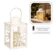Chomik Святковий ліхтарик зі світлодіодною свічкою, 10 × 10 × 17 см, LED9506 - Home Club, зображення 7
