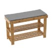 BackHome Living Бамбукова Лавка З Місцем Для Взуття 70 × 28 × 45 См, LOF8711 - Home Club, зображення 5