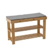 BackHome Living Бамбукова Лавка З Місцем Для Взуття 70 × 28 × 45 См, LOF8711 - Home Club, зображення 6