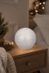 Chomik Скляна Гірлянда - Біла З Зірками Led 12 x 11 См, BOZ1839 - Home Club, зображення 5